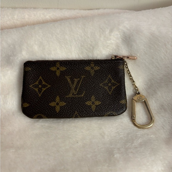 Louis Vuitton Monogram Pochette Cles Key Pouch - Good Preloved Condition - Picture 6 of 10